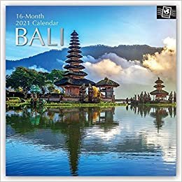 Bali 2021 - 16-Monatskalender: Original The Gifted Stationery Co. Ltd [Mehrsprachig] [Kalender] (Wall-Kalender) indir