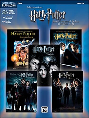 ダウンロード  Selections from Harry Potter Instrumental Solos Movies 1-5: Flute, Level 2-3 (Harry Potter Instrumental Solos (Movies 1-5): Level 2-3) 本