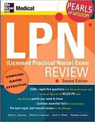  بدون تسجيل ليقرأ LPN (Licensed Practical Nurse) Exam Review
