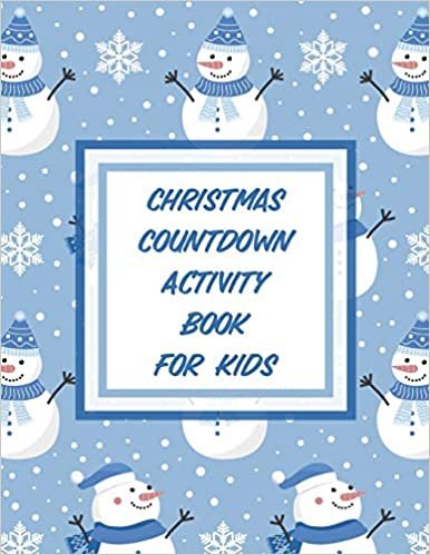 Christmas Countdown Activity Book For Kids: Ages 4-10 Dear Santa Letter | Wish List | Gift Ideas indir