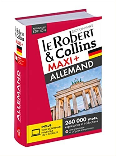 Robert & Collins Maxi+ allemand + Carte téléchargement NE (R&C MAXI+ ALLEMAND)