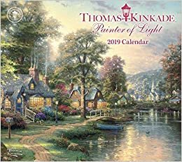 ダウンロード  Thomas Kinkade Painter of Light 2019 Deluxe Wall Calendar 本
