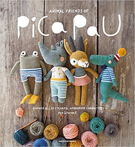 ダウンロード  Animal Friends of Pica Pau: Gather All 20 Colorful Amigurumi Animal Characters 本