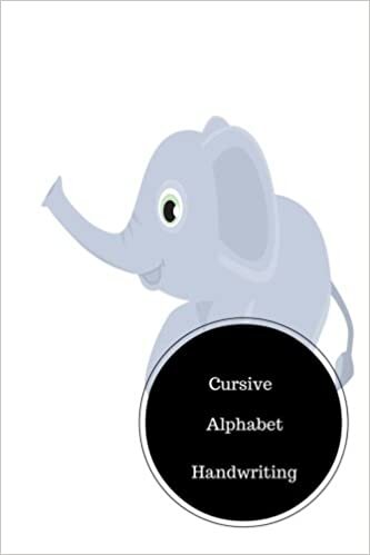 indir Cursive Alphabet Handwriting: Practice Writing Cursive Letters Worksheets. Handy 6 in by 9 in Notebook Journal . A B C in Uppercase &amp; Lower Case. Dotted, With Arrows And Plain
