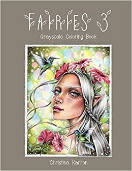 تحميل Fairies 3 Grayscale Coloring Book