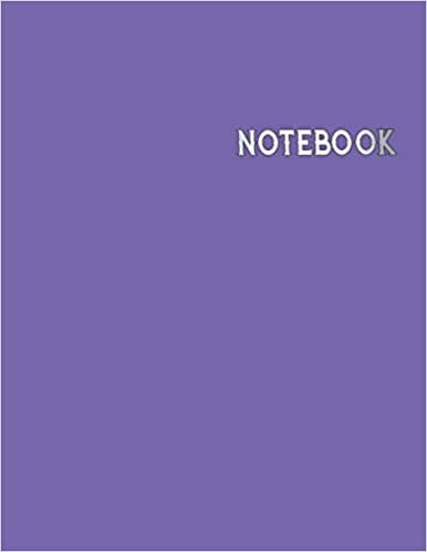 تحميل Notebook: Classic Notebook - Large (8.5 x 11 inches) -: 100 Pages - SILVER writing