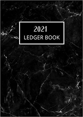 ダウンロード  2021 Ledger Book: A4 Large, General Accounting Logbook for Personal & Small Business, Payment - Deposit | Black Marbel Theme 本