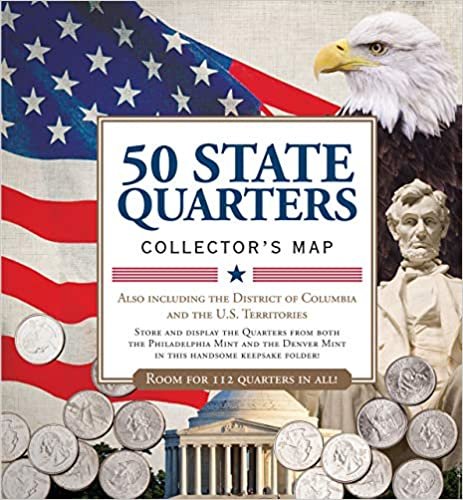 ダウンロード  50 State Commemorative Quarters Collector's Map: Including the District of Columbia and the U.s Territories 本