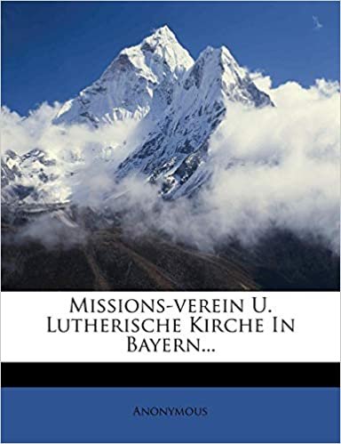 indir Missions-verein U. Lutherische Kirche In Bayern...