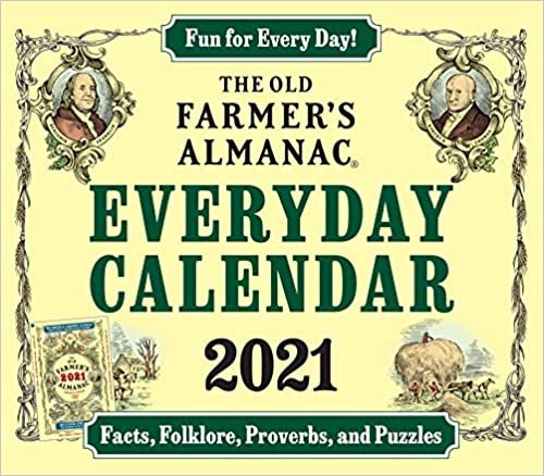 ダウンロード  The Old Farmer's Almanac Everday 2021 Calendar 本