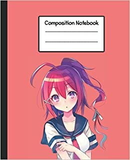 Composition Notebook: Cute Anime Composition Notebook Wide Ruled (7.5x9.25 - 100 Pages) Gift for Anime Lovers Kids & Teenage Girls Students, Cute Anime Manga, Anime Girl, Cg Artwork, Pink Cover. indir