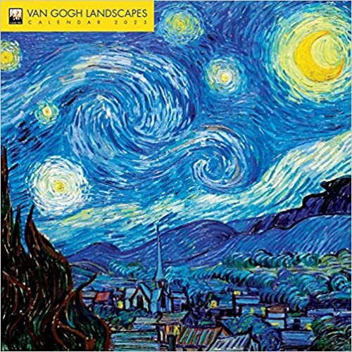 Vincent van Gogh Landscapes Wall Calendar 2023 (Art Calendar)