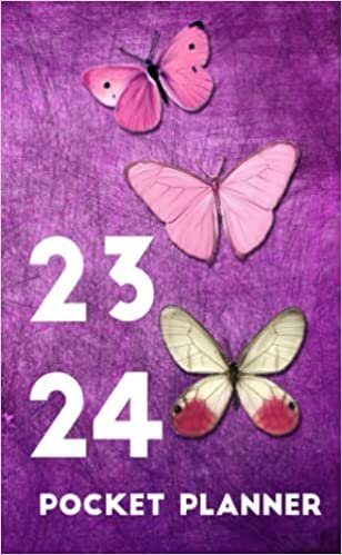 ダウンロード  Monthly pocket planner 2023-2024 for purse Butterfly: 2 Year Small Pocket Appointment Calendar Purse Size 4 x 6.5 | 24 Months with Holidays , Important Dates.. | Agenda 2023-2024 The Happy Planner | Pocket Planner 23-24 for Purse Monthly Only 本