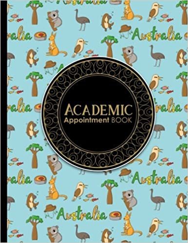 Academic Appointment Book: 2 Columns Appointment Log Book, Appointment Time Planner, Hourly Appointment Calendar, Cute Australia Cover: Volume 68 indir