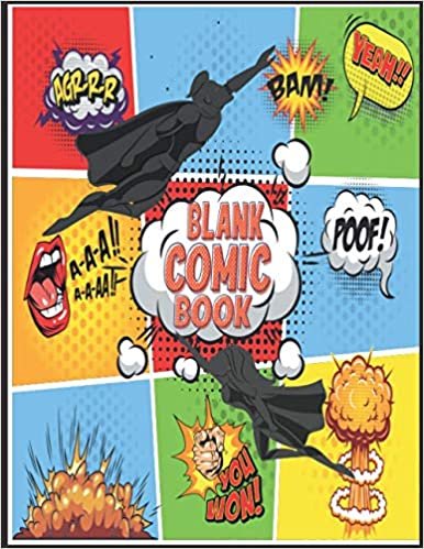 ダウンロード  Blank Comic Book: Notebook -Multi-Template Edition, Draw Your Own Awesome Comics superheros, Variety Of Comic Templates. 本