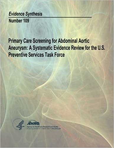 Primary Care Screening for Abdominal Aortic Aneurysm: A Systematic Evidence Review for the U.S. Preventive Services Task Force: Evidence Synthesis Number 109 indir