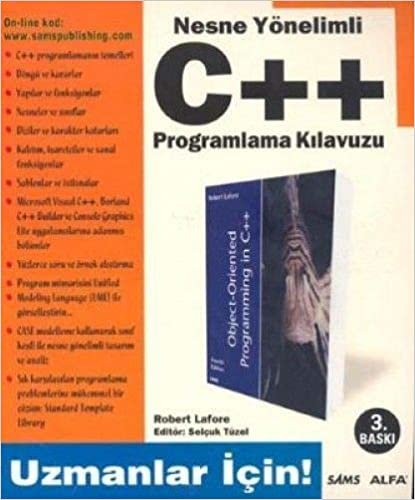 Online Nesne Yönelimli C++ Programlama Kılavuzu pdf bedava