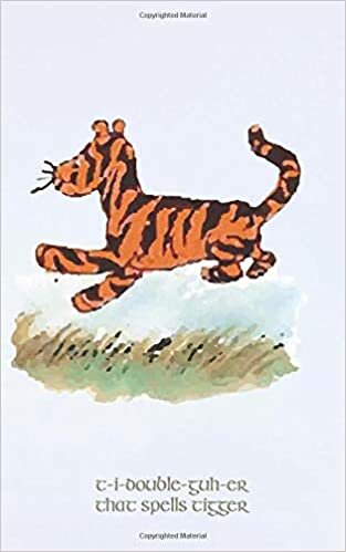 indir T-I-DOUBLE-GUH-ER That Spells Tigger: 5x8 Journal Notebook (Classic Pooh Journals, Band 7)
