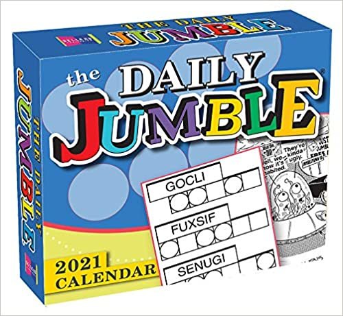 ダウンロード  The Daily Jumble 2021 Calendar 本