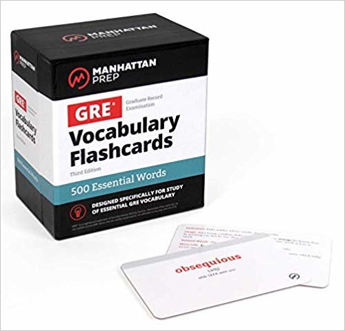 تحميل 500 Essential Words: GRE Vocabulary Flashcards