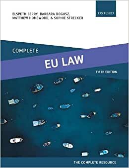 تحميل Complete EU Law: Text, Cases, and Materials