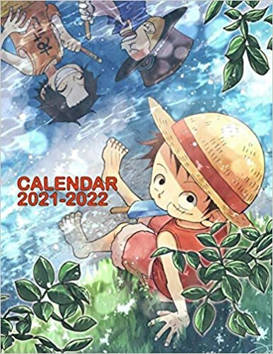 Calendar 2021-2022: Special One Piece Monthly Calendar - 2 Years Calendar (2021-2022)