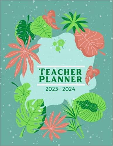 Teacher Planner 2023-2024: 8 in1 teacher planner - teacher planner, lesson planner, monthly planner, weekly planner, two-year calendar, daily notes planner & more ダウンロード