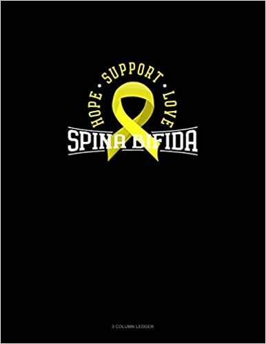 تحميل Hope Support Love Spina Bifida: 3 Column Ledger