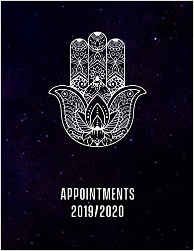 تحميل Appointment Book 2019 - 2020: Massage Therapist appointment book 2019 - 2020 (Sept - Aug) Month to Month Calendar + Daily / Hourly appointments w/ 15 min slots / Client contacts for masseuse