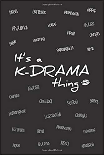 indir Notebook &quot;It’s a K-Drama thing&quot;: Notebook for K-pop and K-Drama fans 120 small tile pages that can be used as a special &quot;Bias&quot; or &quot;Oppa&quot; diary