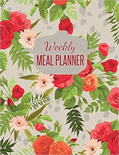 Weekly Meal Planner: A 52 Week Meal Planner Journal with Grocery List