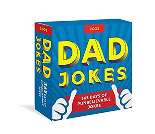 ダウンロード  Dad Jokes 2021 Calendar: 365 Days of Punbelievable Jokes 本