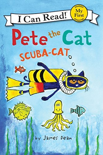 ダウンロード  Pete the Cat: Scuba-Cat (My First I Can Read) (English Edition) 本
