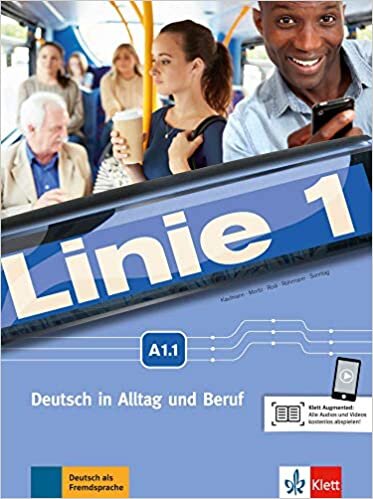 Linie 1: Kurs- und Ubungsbuch A1.1 mit DVD-Rom