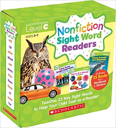 Nonfiction Sight Word Readers: Guided Reading Level C, Ages 3-7, Teaches 25 Key Sight Words to Help Your Child Soar as a Reader! ダウンロード