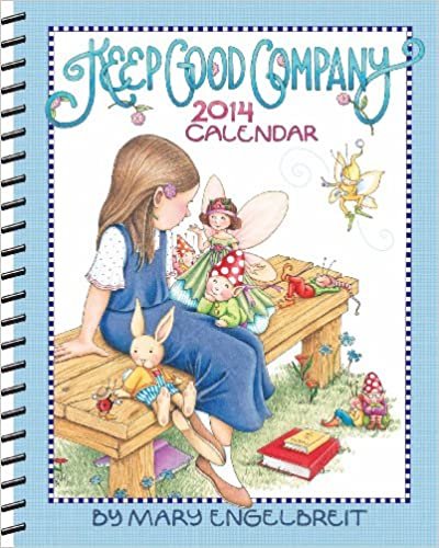 ダウンロード  Mary Engelbreit 2014 Weekly Planner Calendar: Keep Good Company 本