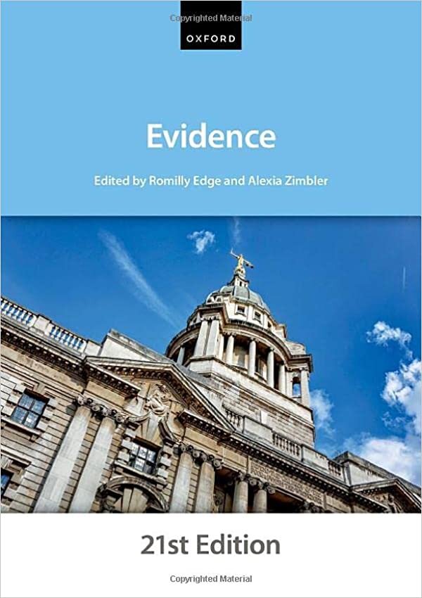 Evidence 21st Edition