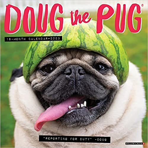 ダウンロード  Doug the Pug 2023 Wall Calendar 本