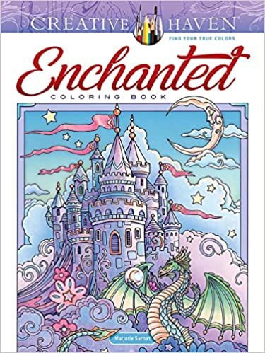 تحميل Creative Haven Enchanted Coloring Book