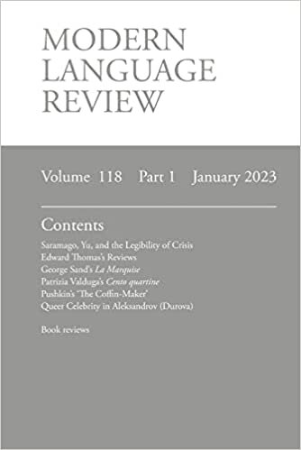 تحميل Modern Language Review (118: 1) January 2023