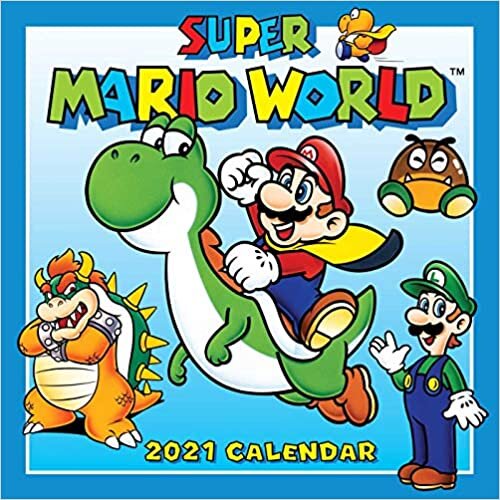 Super Mario World 2021 Wall Calendar