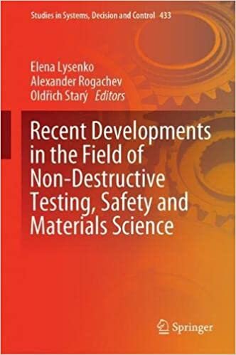 تحميل Recent Developments in the Field of Non-Destructive Testing, Safety and Materials Science