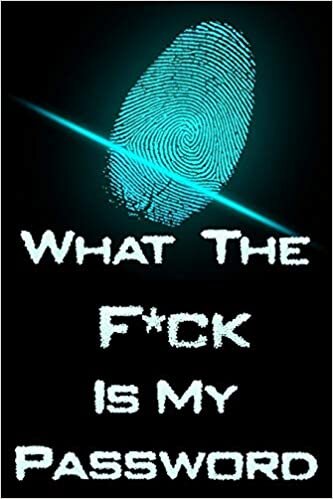 indir What The F*ck Is My Password: 6 X 9 Blank Lined - Finger