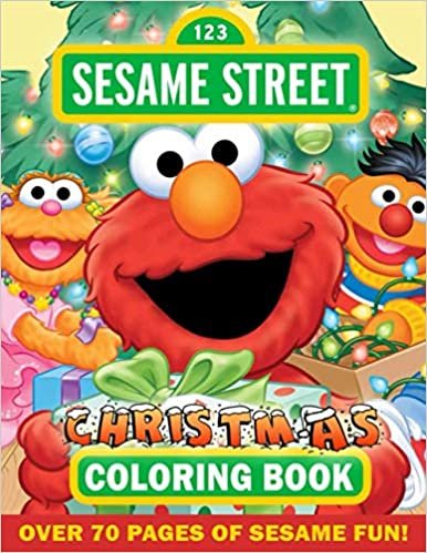 ダウンロード  Sesame Street Christmas Coloring Book: New version 2020 for ALL ages and fan, 50 Illustrated High-quality, Extra-large format (8.5"x 11’’, ca. A4 size) 本