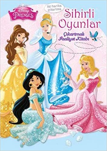 indir Disney Prenses Sihirli Oyunlar Çıkartmalı Faaliyet Kitabı