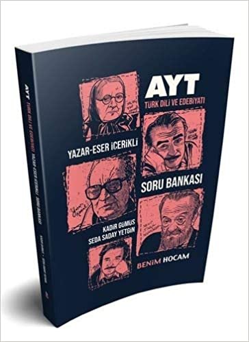 indir Benim Hocam AYT Türk Dili ve Edebiyatı Yazar Eser İçerikli Soru Bankası