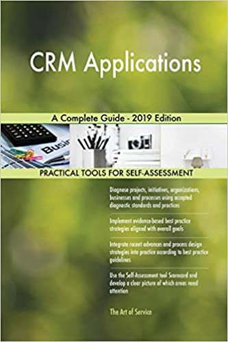 indir Blokdyk, G: CRM Applications A Complete Guide - 2019 Edition