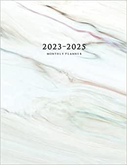تحميل 2023-2025 Monthly Planner: Large Three Year Planner with Marble Cover (Volume 1)