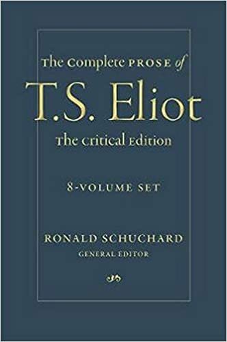 indir The Complete Prose of T. S. Eliot: 8-Volume Set