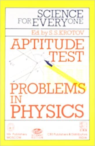 indir Science For Every One Aptitude Test Problems In Physics (Pb 1996)